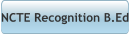 NCTE Recognition B.Ed